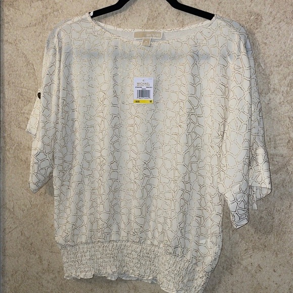 Michael Kors Women's Blouse Size Medium NWT - Picture 1 of 5